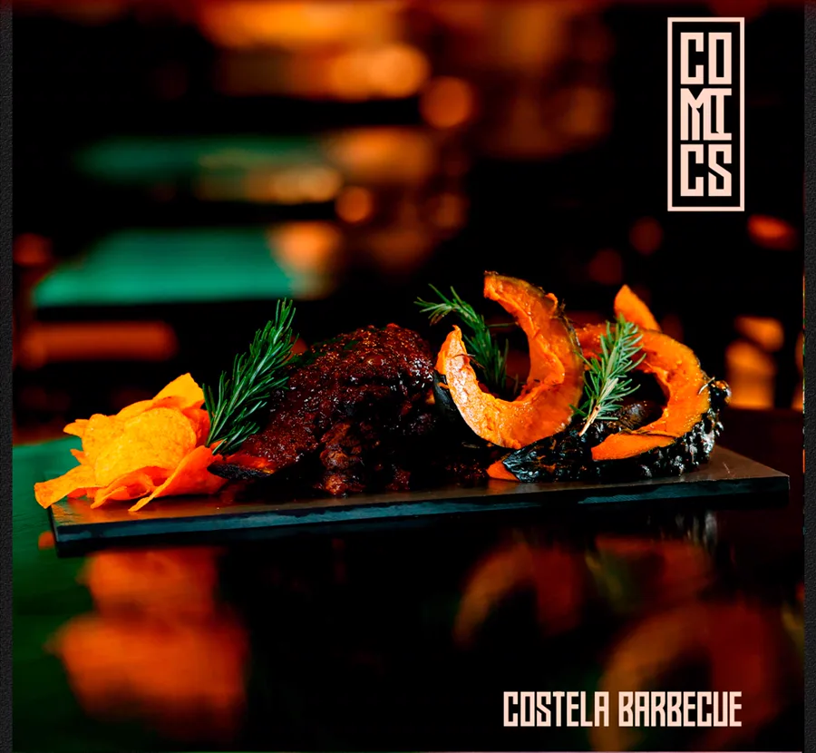 Comics: Cardápio: costela barbecue