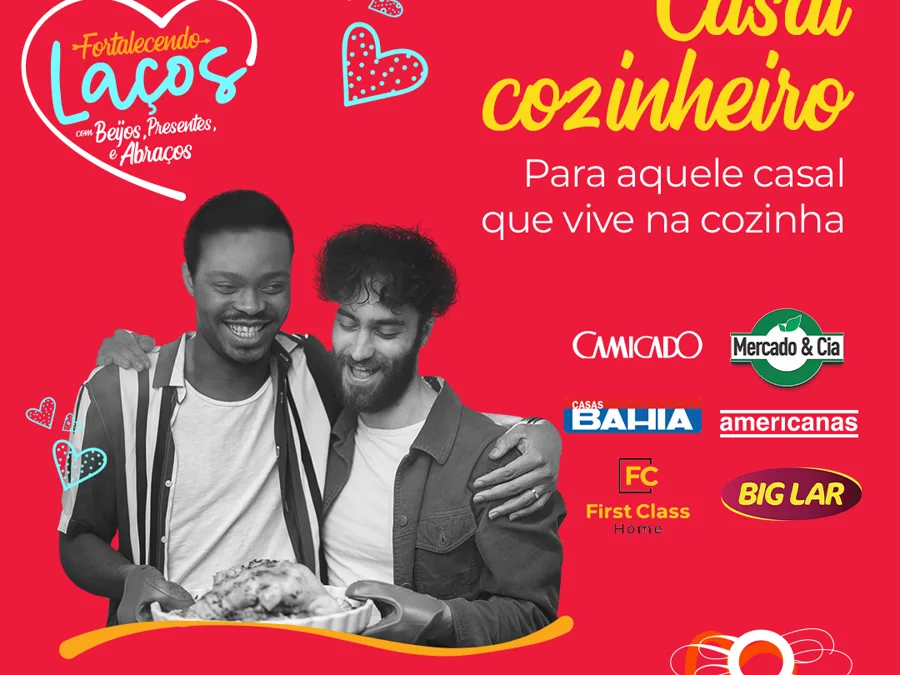 Dia dos Namorados: Casal cozinheiro