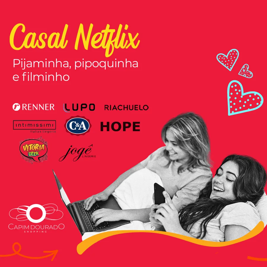 Dia dos Namorados: Casal Netflix
