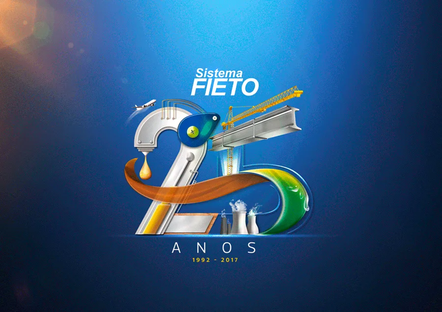 Sistema Fieto 25 anos: Selo animado