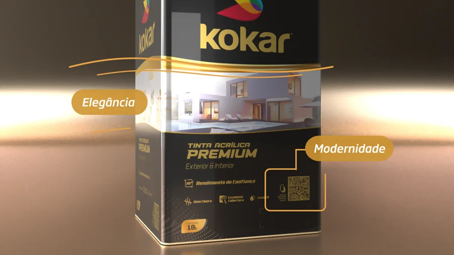 Kokar: Nova lata da Tinta Premium