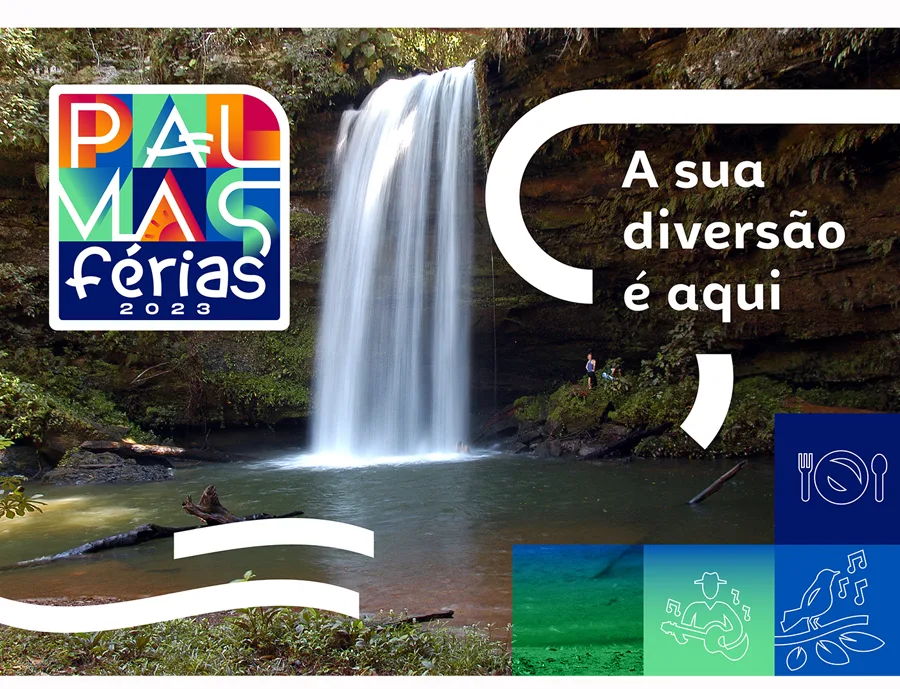Palmas Férias: Key visual da natureza