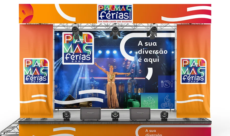 Palmas Férias: Palco