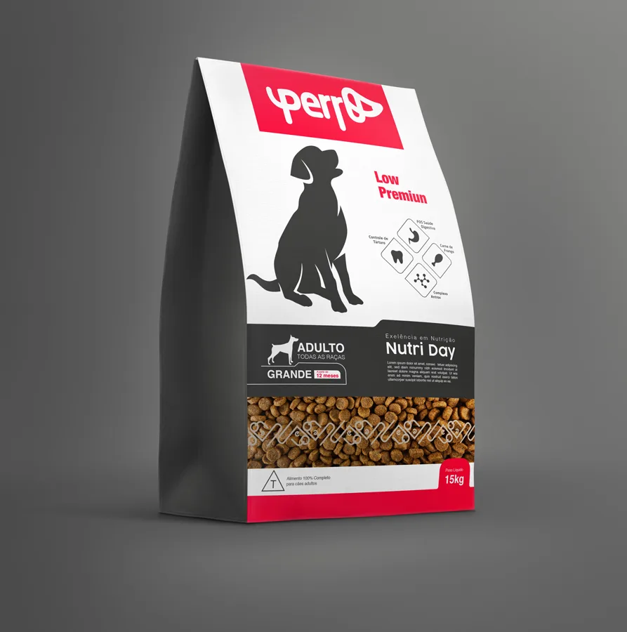 Perro: Embalagem Premium