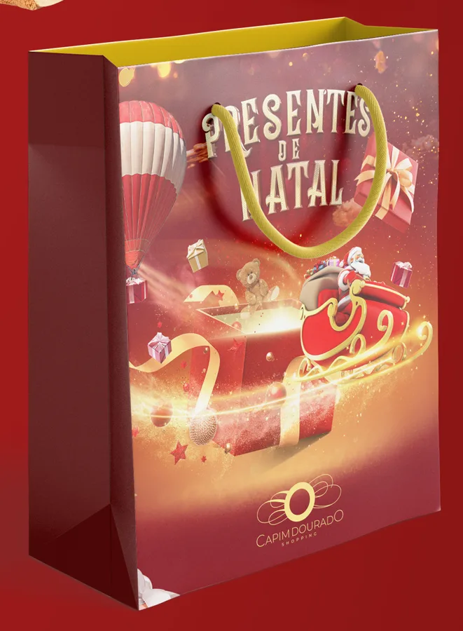 Presentes de Natal: Sacola