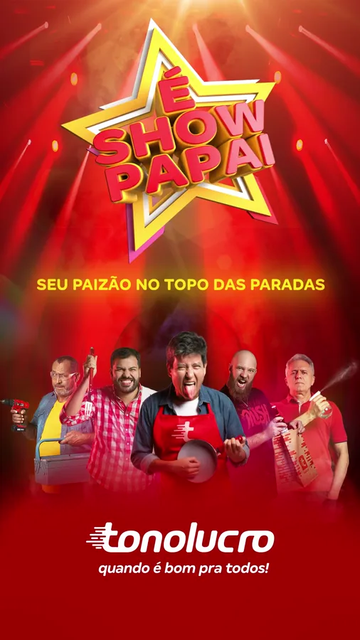 É Show, Papai: Key visual animado