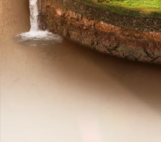 Terra de Oportunidades: A cachoeira